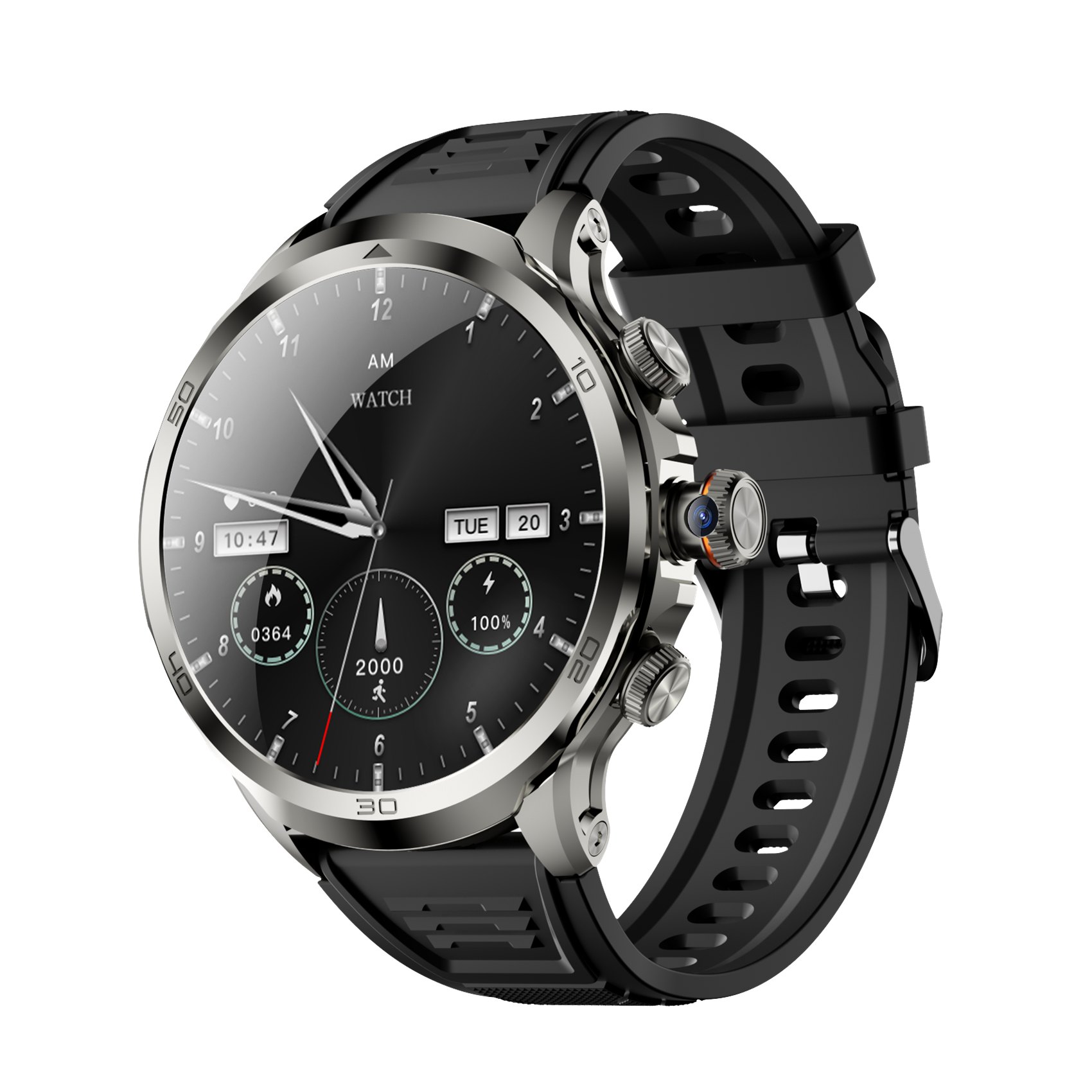 Smart Life Tracker Watch w/GPS Camera phone connection